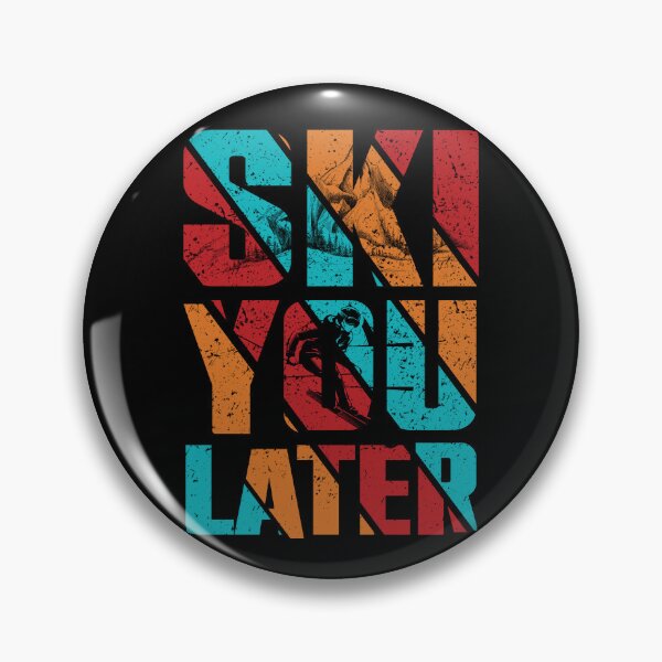 Item preview, Ski You Later Winter Sport Piste Skier designed and sold by Tig3rE.