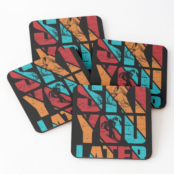 Item preview, Ski You Later Winter Sport Piste Skier designed and sold by Tig3rE.