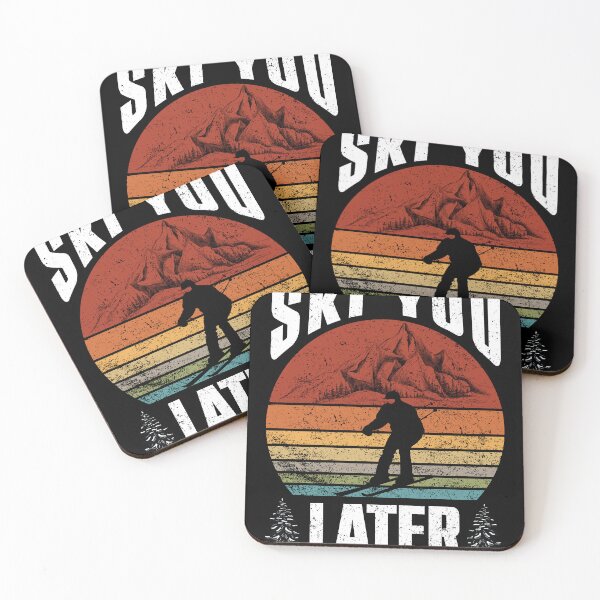 Item preview, Ski You Later Winter Sport Piste Skier designed and sold by Tig3rE.