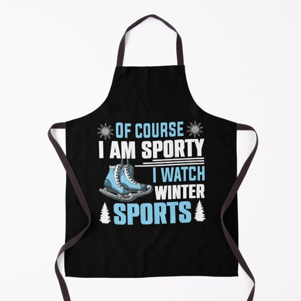 Item preview, Of Course I'm Sporty I Watch Winter Sports designed and sold by Tig3rE.