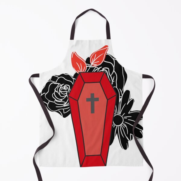 Item preview, Red Floral Coffin designed and sold by alybugg.