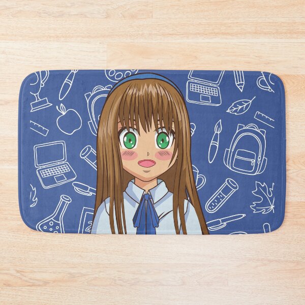 Item preview, Anime School Girl designed and sold by Muhashii Mu.