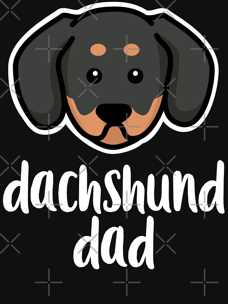 Dachshund Dad Kawaii Dog Owner by brandoseven