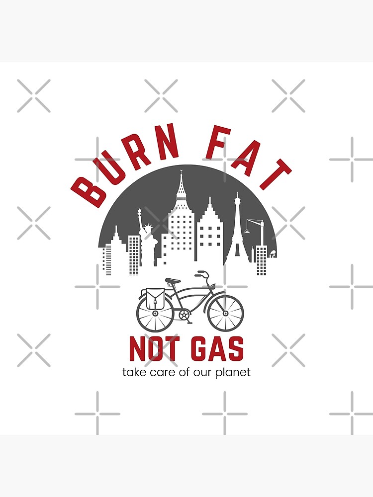"Burn fat not gas burn fats b" Poster for Sale by GaliaTati