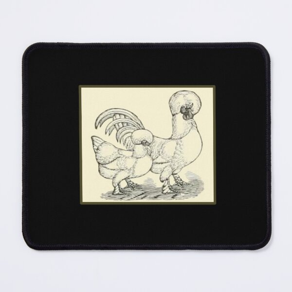 Item preview, Vintage Sultan Chickens - 1800's Print designed and sold by MountMercantile.