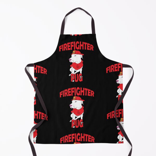 Item preview, Firefighter pug/ dog artistic design designed and sold by SamRVstore.
