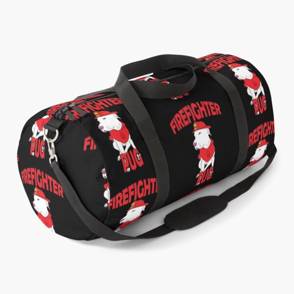 Item preview, Firefighter pug/ dog artistic design designed and sold by SamRVstore.