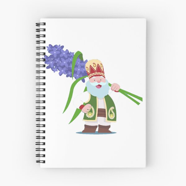 Item preview, Amoo (uncle) Norouz and Sonbol, symbols of Spring (Bahar) in Persian Culture designed and sold by Zodiac-Mania.