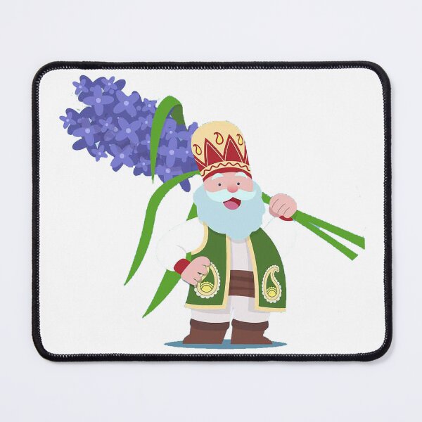 Item preview, Amoo (uncle) Norouz and Sonbol, symbols of Spring (Bahar) in Persian Culture designed and sold by Zodiac-Mania.