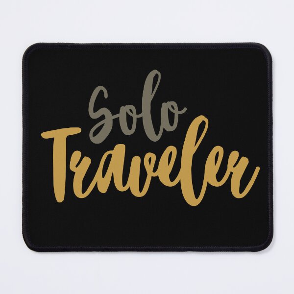 Item preview, Solo Traveler - Sayings designed and sold by KarolinaPaz.