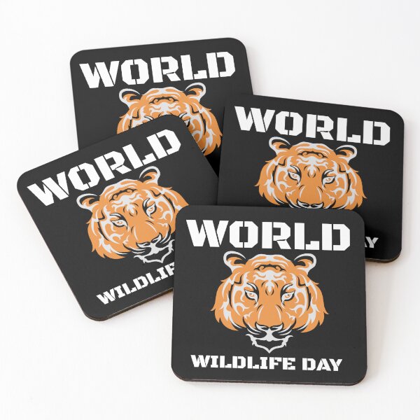 Item preview, World wildlife day designed and sold by Wooden-rack.