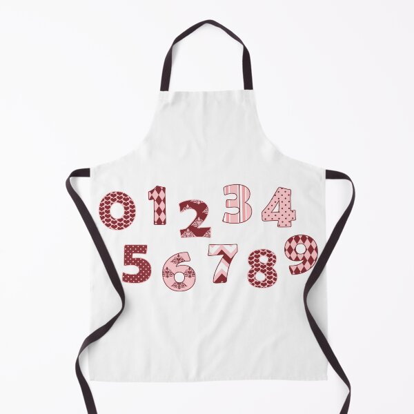 Item preview, Numbers 0-9 in Pink designed and sold by Adidit.