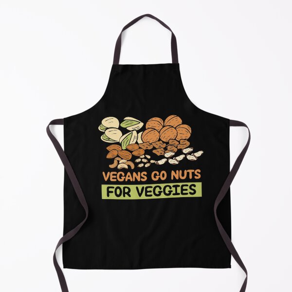 Item preview, Vegans Go Nuts For Veggies Vegan Sayings Healthy designed and sold by Tig3rE.