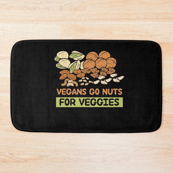 Item preview, Vegans Go Nuts For Veggies Vegan Sayings Healthy designed and sold by Tig3rE.