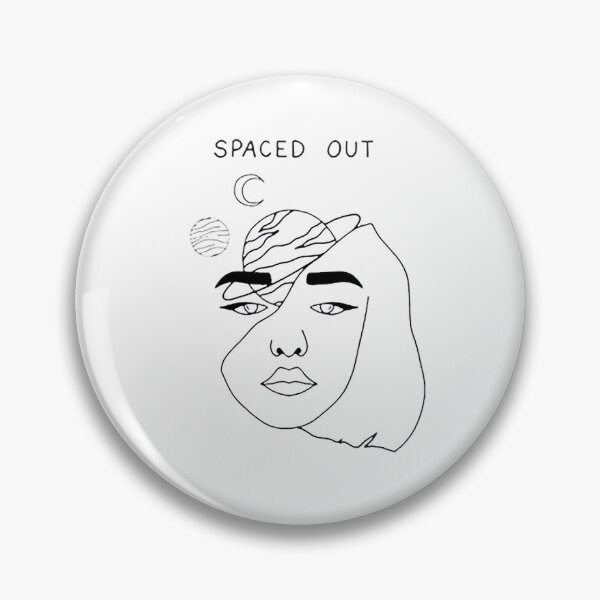 Artikelvorschau, Spaced Out Abstract Face One Line Art Girl Face Line Women Christmas Lights Happy Holiday Gift Premium Apparel Funny Holiday Xmas entworfen und verkauft von DesignByHeartUK.