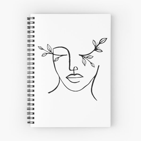 Item preview, Abstract Face One Line Art Girl Face Line Women Christmas Lights Happy Holiday Gift Premium Apparel Funny Holiday Xmas designed and sold by DesignByHeartUK.