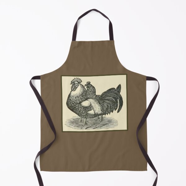 Item preview, Vintage Dorking Chickens - 1800's Print designed and sold by MountMercantile.