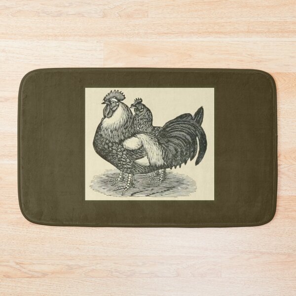 Item preview, Vintage Dorking Chickens - 1800's Print designed and sold by MountMercantile.