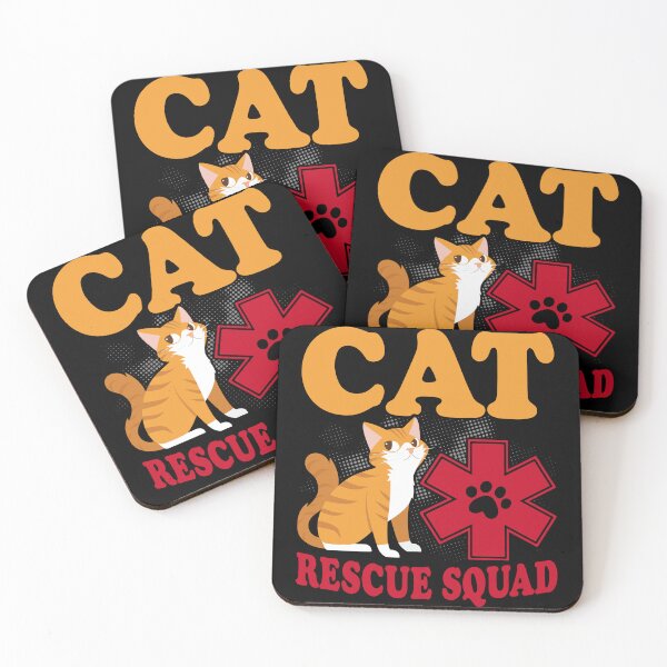 Item preview, Cat Rescue Squad Animal Rescue Cat Rescue Animals designed and sold by Tig3rE.