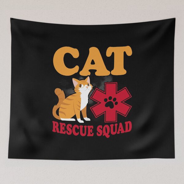 Item preview, Cat Rescue Squad Animal Rescue Cat Rescue Animals designed and sold by Tig3rE.