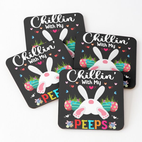 Item preview, Happy Easter Funny Rabbit Hunting Eggs designed and sold by CREATIVE-TEE.