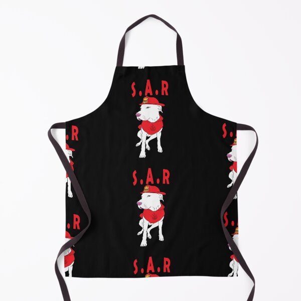 Item preview, Search and rescue/ SAR/firefighter pug/ dog artistic design designed and sold by SamRVstore.