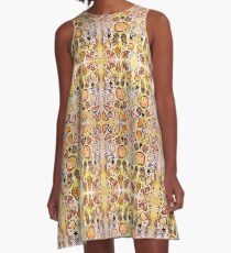 Fruit Out the Wazoot: Psychedelic Kaleidoscope A-Line Dress