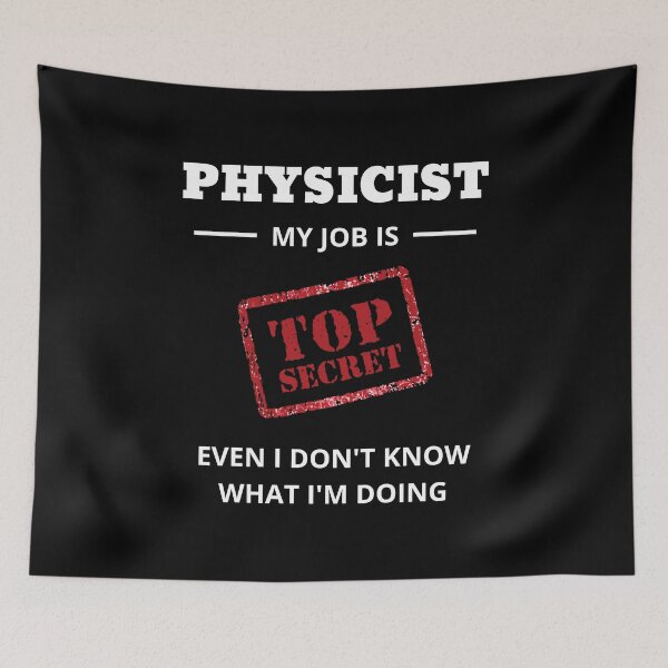 Item preview, Physicist designed and sold by NerdyFancies.