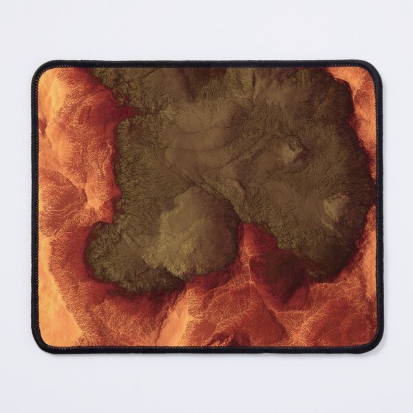 Item preview, Fiery Cavern 001 Battle Map for Miniature RPG Tabletop Gaming designed and sold by Paul David Wilson.