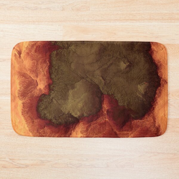 Item preview, Fiery Cavern 001 Battle Map for Miniature RPG Tabletop Gaming designed and sold by Paul David Wilson.