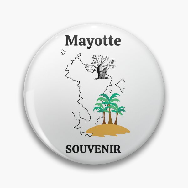 Item preview, Souvenir map of Mayotte designed and sold by FoxinhoSoumaila.