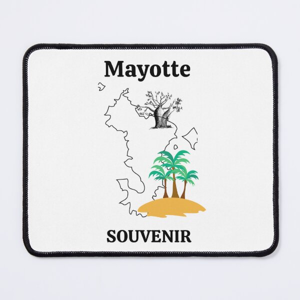 Item preview, Souvenir map of Mayotte designed and sold by FoxinhoSoumaila.