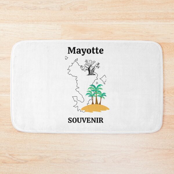 Item preview, Souvenir map of Mayotte designed and sold by FoxinhoSoumaila.