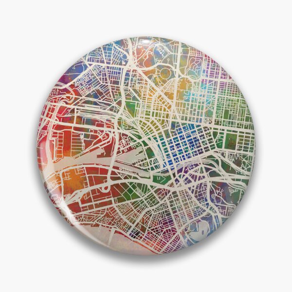 Item preview, Melbourne Australia City Street Map designed and sold by ArtPrints.