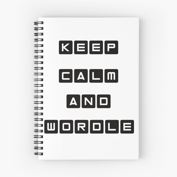 Item preview, Keep Calm and Wordle - Wordle Obsessed Puzzle Game designed and sold by zicutza.