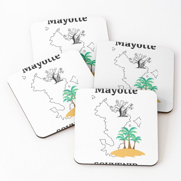 Item preview, Souvenir map of Mayotte designed and sold by FoxinhoSoumaila.