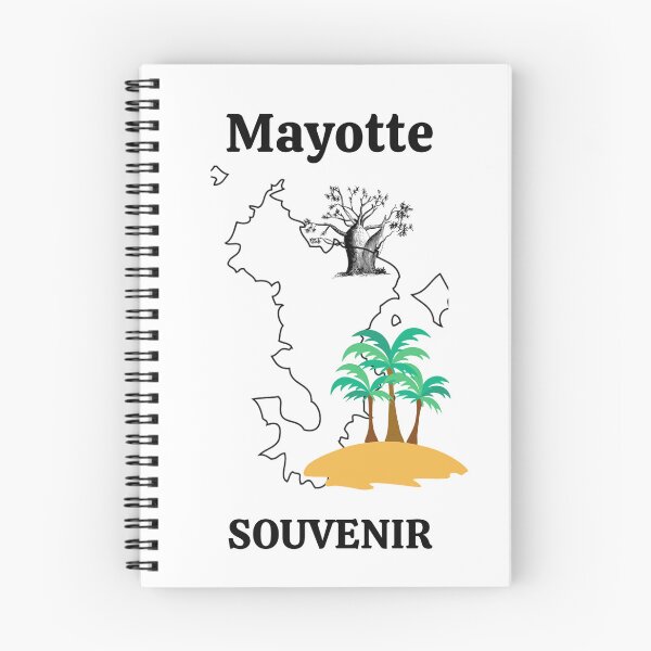 Item preview, Souvenir map of Mayotte designed and sold by FoxinhoSoumaila.