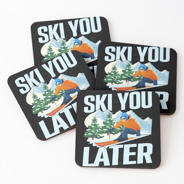 Item preview, Ski You Later Winter Sport Piste Skier designed and sold by Tig3rE.