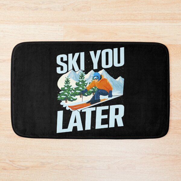 Item preview, Ski You Later Winter Sport Piste Skier designed and sold by Tig3rE.