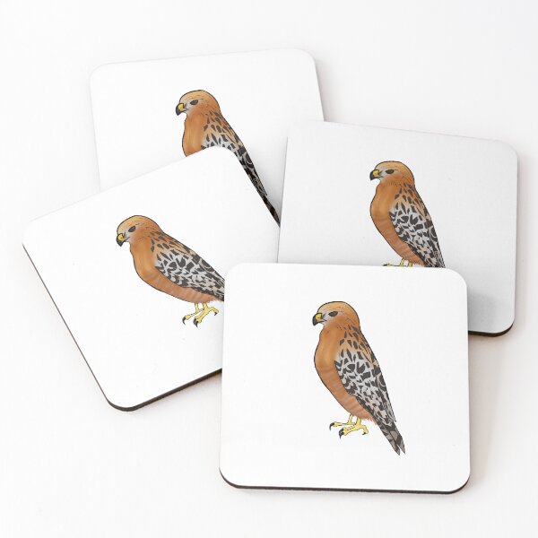Item preview, Red-Shouldered Hawk ( with color) designed and sold by LunarDoodles.