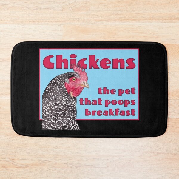 Item preview, Chickens, the pet that poops breakfast designed and sold by claisse-art.