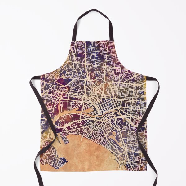 Item preview, Melbourne Australia City Street Map designed and sold by ArtPrints.