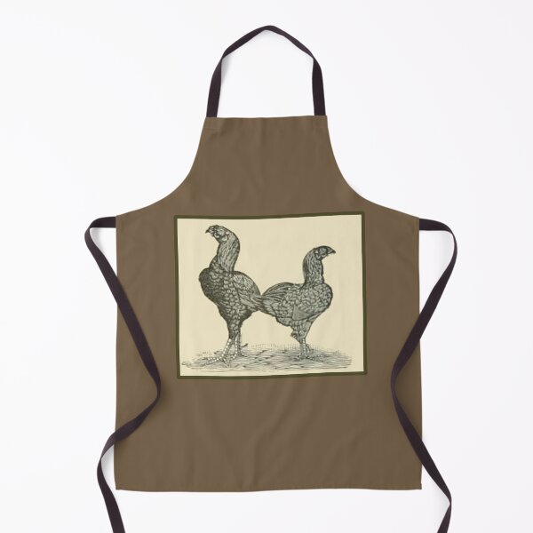 Item preview, Vintage Malay Chickens - 1800's Print designed and sold by MountMercantile.