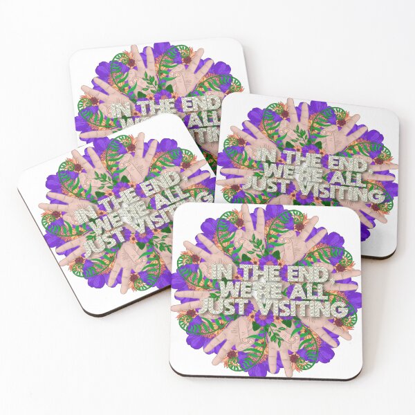 Item preview, Wookiefoot Flower Peace Just Visiting  designed and sold by Supremebeam.
