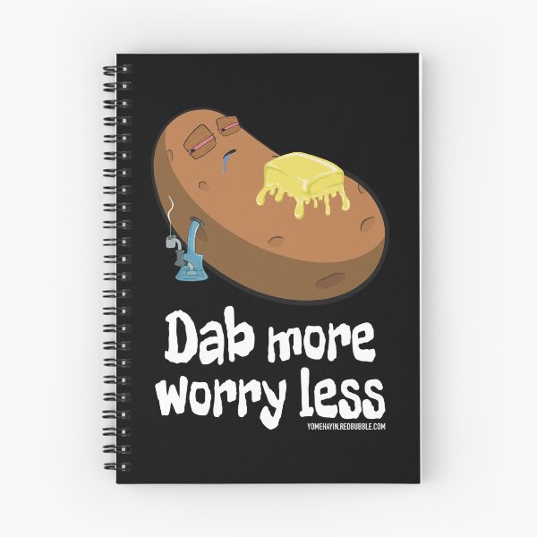 Item preview, Stoned baked potato cartoon-dab more worry less designed and sold by YomeHayin.
