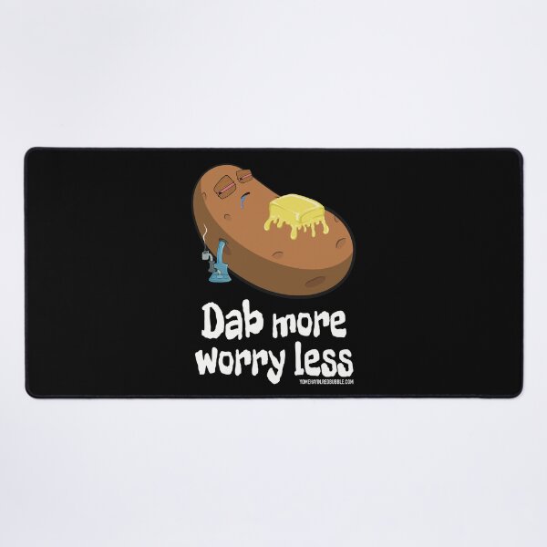 Item preview, Stoned baked potato cartoon-dab more worry less designed and sold by YomeHayin.
