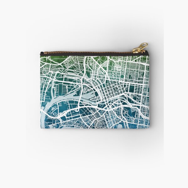 Item preview, Melbourne Australia City Street Map designed and sold by ArtPrints.