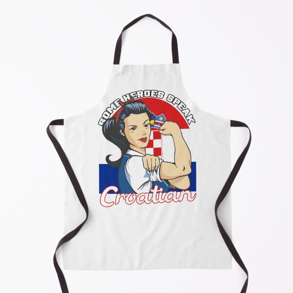 Item preview, Croatian Girl Flag Vintage Art designed and sold by MrEddie10.