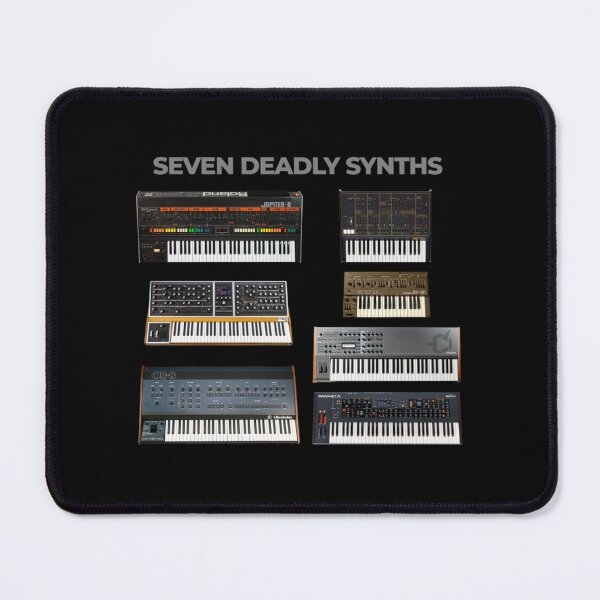 Item preview, Seven Deadly Synths| Perfect Gift designed and sold by ewmgalyce.
