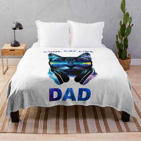 Item preview, Cool Cat Like Dad Funny Cute Cat With Sunglasses designed and sold by KARDOL.